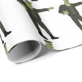 Papier Cadeau Le monstre (Coin rond)