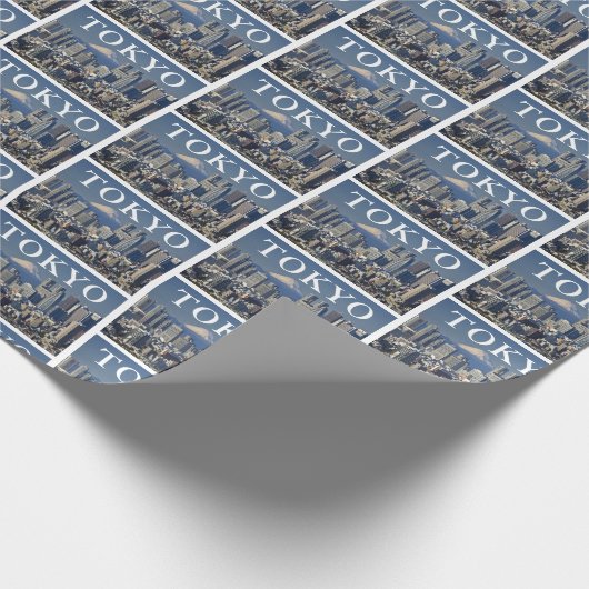 Papier Cadeau Le Mont Fuji | Shinjuku District Skyline Tokyo Jap (Coin)