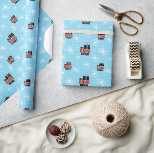 Papier Cadeau Le Motif bleu de la théorie du Big Bang