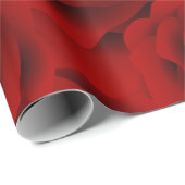 Papier Cadeau Le motif coloré d'été s'est levé (Coin rond)