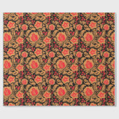 Papier Cadeau Le motif de Khokhloma Kulture (Plat)