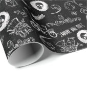 Papier Cadeau Le Motif des icônes de Goonies (Coin rond)