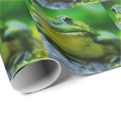 Papier Cadeau Le nez d'une grenouille (Coin rond)