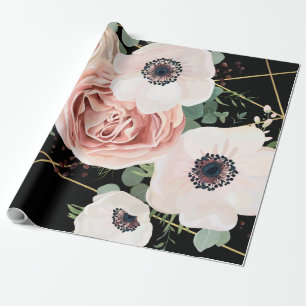 Papier Cadeau le papier d'emballage 60lb roulent le noir