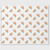 Papier Cadeau Le papier d'emballage de casse-noix (Plat)