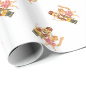 Papier Cadeau Le papier d'emballage de casse-noix (Coin rond)