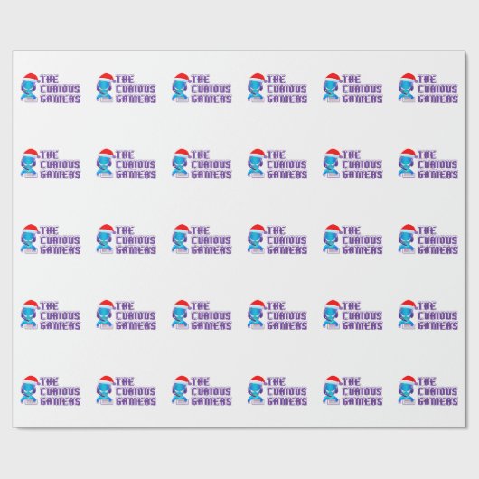 Papier Cadeau Le papier d'emballage de Gamers curieux (Couture)