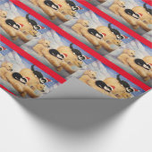 Papier Cadeau Le papier d'emballage de Noël exprès polaire (Coin)