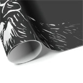 Papier Cadeau Le papier d'emballage Stag (Coin rond)