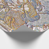 Papier Cadeau Le papier d'enveloppement de la nativité (Coin)