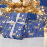 Papier Cadeau Le papier d'enveloppement Motif Christmas Fox<br><div class="desc">Forêt,  Montagnes,  Maisons et Fox Motif papier d'enveloppement.C'est parfait pour votre famille et amis. Joyeux Noël et Joyeux Nouvel An. renard,  papier d'emballage de Noël,  fêtes heureuses,  cadeau de Noël,  arbre,  classique,  dessin animé,  joyeux Noël,  animal,  montagnes</div>