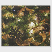 Papier Cadeau Le papillon de Noël (Plat)