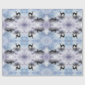 Papier Cadeau Le paradis de Saluki Greyhound (Plat)