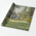 Papier Cadeau Le Parc Monceau - Claude Monet<br><div class="desc">Le Parc Monceau - Claude Monet</div>