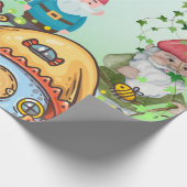 Papier Cadeau Le parti de Gnome (Coin)