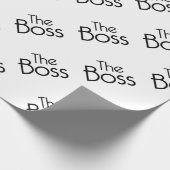 Papier Cadeau Le patron (Coin)