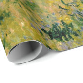 Papier Cadeau Le pavot met en place près d'Argenteuil par Claude (Coin rond)