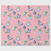 Papier Cadeau Le pays des merveilles Snowfolk d'hiver (Plat)