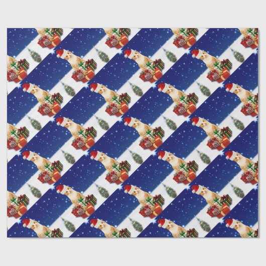 Papier Cadeau Le Père Noël (Plat)