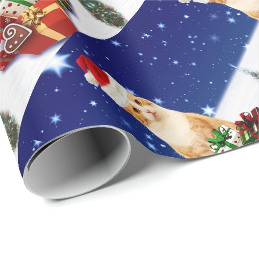 Papier Cadeau Le Père Noël (Coin rond)