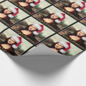 Papier Cadeau Le Père Noël de Mona Lisa (Coin)