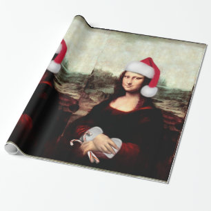 Papier Cadeau Le Père Noël de Mona Lisa