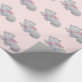 Papier Cadeau Le petit chaton (Coin)
