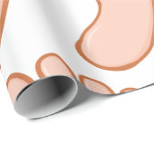 Papier Cadeau Le pied des droits de l'homme (Coin rond)