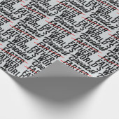 Papier Cadeau Le plus grand père de Funny World (Coin)