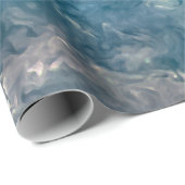 PAPIER CADEAU LE PÔLE SUD DE JUPITER (Coin rond)