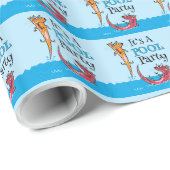 Papier Cadeau Le Pool Party de Otter (Coin rond)