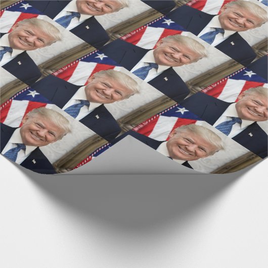Papier Cadeau Le président Donald Trump (Coin)
