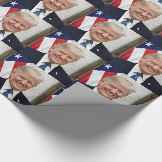 Papier Cadeau Le Président Donald Trump (Coin)