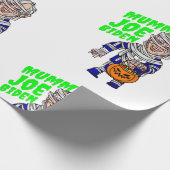 Papier Cadeau le président halloween joe biden mummy (Coin)