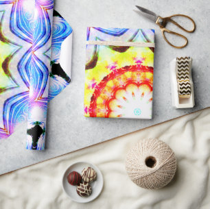 Papier Cadeau Le prêtre Imaginaire Mage Le Vibrant magique Mande