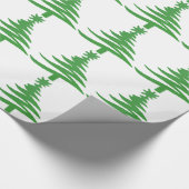 Papier Cadeau Le Prince Vert moderne (Coin)