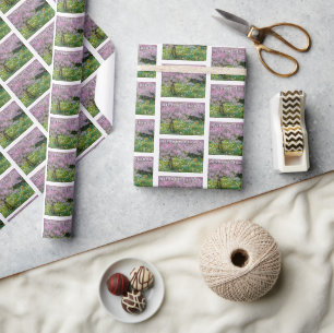 Papier Cadeau Le printemps dans le jardin de Claude Monet