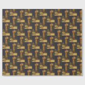 Papier Cadeau Le Prospecteur Prépare Pour L'Or Julian Ashton (Plat)