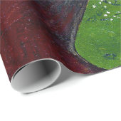 Papier Cadeau Le prunier de floraison par Vincent Willem Van (Coin rond)