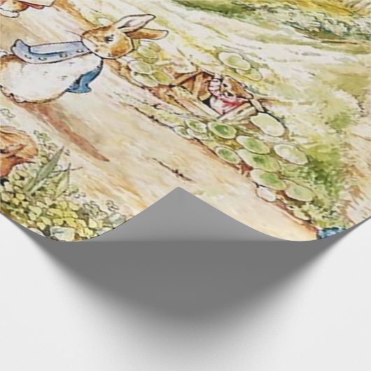 Papier Cadeau Le quartier de Peter Rabbit par Beatrix Potter (Coin)