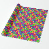 Papier Cadeau Le Rally‑Wrap Rainbow Roll (Déroulé)