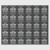 Papier Cadeau Le réalisateur du cinéma dit : (Plat)