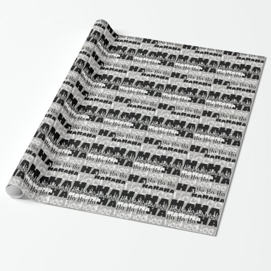 Papier Cadeau Le rire maniaque (Déroulé)