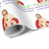 Papier Cadeau Le roi est venu (Coin rond)