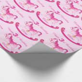 Papier Cadeau Le rose a appelé enveloppe de motif d'anniversaire (Coin)