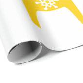 PAPIER CADEAU LE SCANDINAVIEN DALA HORSE CADEAU WRAPPING (Coin rond)