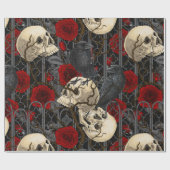 Papier Cadeau Le secret de Raven. Illustration gothique sombre e (Plat)