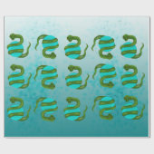 Papier Cadeau Le serpent (Plat)