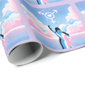 Papier Cadeau Le Signal Trans (Coin rond)