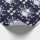 Papier Cadeau Le Snowman de Glittery (Coin)